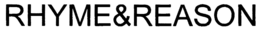 RHYME&REASON logo