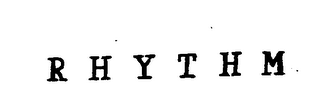 RHYTHM logo