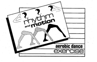 RHYTHM AND MOTION AEROBIC DANCE EXERCISE logo