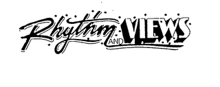 RHYTHM AND VIEWS logo