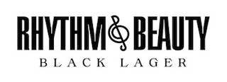 RHYTHM BEAUTY BLACK LAGER logo