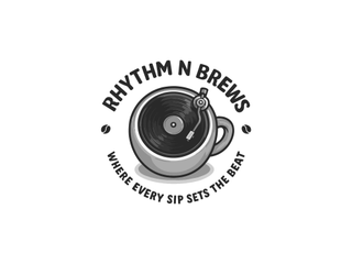 RHYTHM N BREWS WHERE EVERY SIP SETS THE BEAT logo