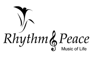 RHYTHM & PEACE MUSIC OF LIFE logo