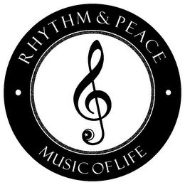 RHYTHM & PEACE MUSIC OF LIFE logo
