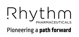 RHYTHM PHARMACEUTICALS PIONEERING A PATH FORWARD logo