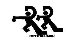 RHYTHM RADIO RR logo
