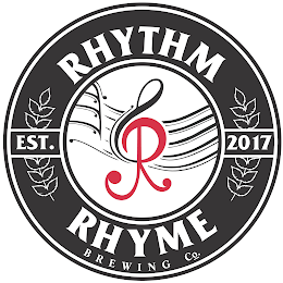 RHYTHM RHYME BREWING CO. EST. 2017 logo