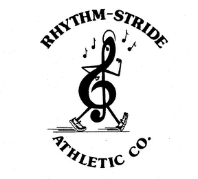 RHYTHM-STRIDE ATHLETIC CO. logo