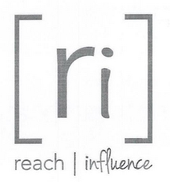 RI REACH INFLUENCE logo