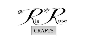 RIA ROSE CRAFTS logo