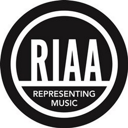 RIAA REPRESENTING MUSIC logo