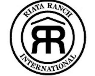 RIATA RANCH RR INTERNATIONAL logo