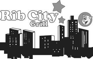 RIB CITY GRILL logo
