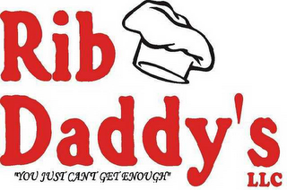 RIB DADDY'S "YOU JUST CAN'T GET ENOUGH" logo