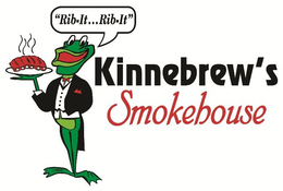 "RIB-IT...RIB-IT", KINNEBREW'S SMOKEHOUSE logo
