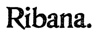 RIBANA. logo