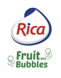 RICA FRUIT WITH BUBBLES logo