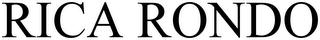 RICA RONDO logo