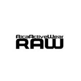 RICAACTIVEWEAR RAW logo