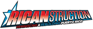 RICANSTRUCTION REMINISCING & REBUILDINGPUERTO RICO logo
