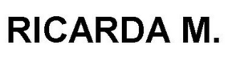 RICARDA M. logo