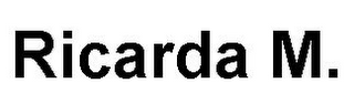 RICARDA M. logo