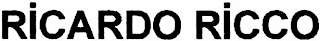 RICARDO RICCO logo