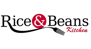 RICE & BEANS KITCHEN logo