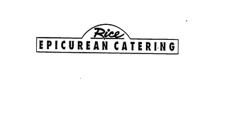 RICE EPICUREAN CATERING logo