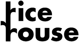 RICE HOUSE logo