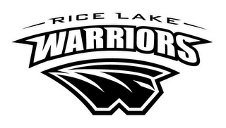 RICE LAKE WARRIORS W logo