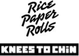 RICE PAPER ROLLS KNEES TO CHIN logo