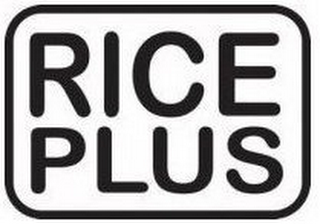 RICE PLUS