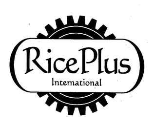 RICE PLUS INTERNATIONAL logo