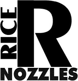 RICE R NOZZLES logo