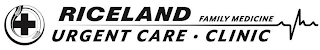 RICELAND FAMILY MEDICINE URGENT CARE · CLINIC logo