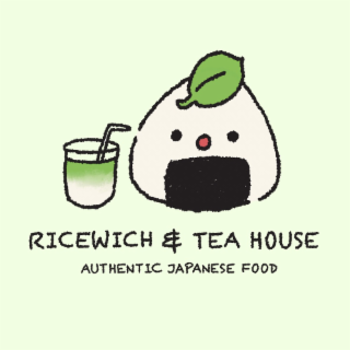 RICEWICH & TEA HOUSE AUTHENTIC JAPANESE FOOD logo