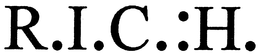 R.I.C.:H. logo