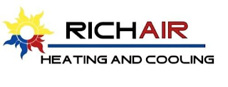 RICH AIR HEATING AND COOLING logo