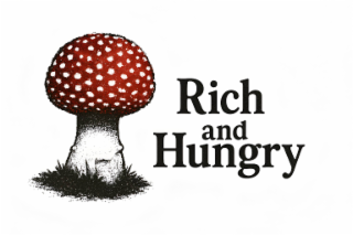 RICH AND HUNGRY logo