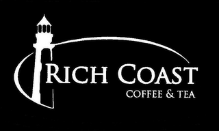 RICH COAST COFFEE & TEA logo