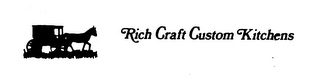 RICH CRAFT CUSTOM KITCHENS logo