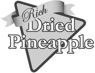 RICH DRIED PINEAPPLE logo