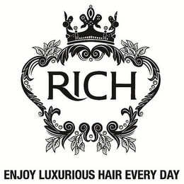 RICH ENJOY LUXURIOUS HAIR EVERY DAY logo
