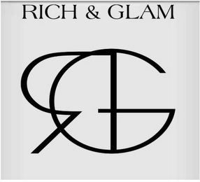 RICH & GLAM RG logo