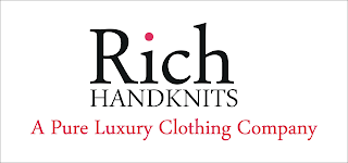 RICH HANDKNITS A PURE LUXURY CLOTHING COMPANY logo
