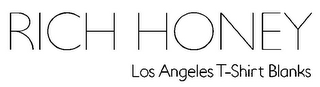 RICH HONEY LOS ANGELES T-SHIRT BLANKS logo