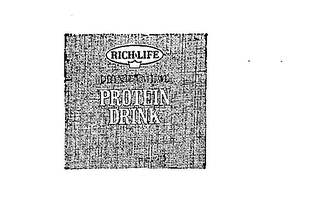 RICH-LIFE DRINK-A-MEAL PROTEIN DRINK logo