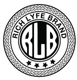 RICH LYFE BRAND RLB logo