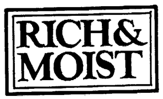 RICH & MOIST logo